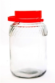 Fľaša sklenená univerzálna 5 l