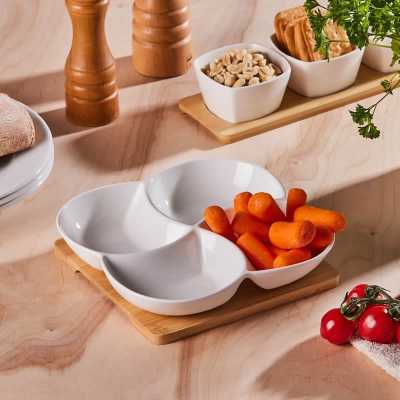 Miska servírovacia delená na podstavci Regular Obrázok pre Miska servírovacia delená na podstavci Regular