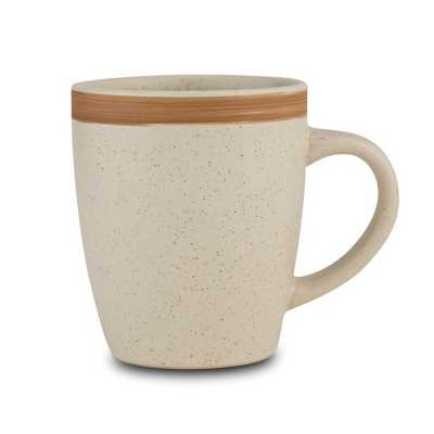 NAVA CERAMICS hrnček kameninový hnedý 370 ml / NAVA CERAMICS hrnek kameninový hnědý 370 ml