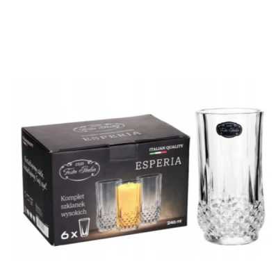 Obrázok pre Poháre sada 6 ks 246 ml ESPERIA