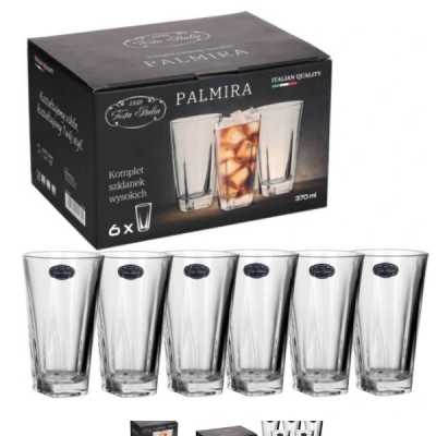 Obrázok pre Poháre sada 6 ks 370 ml PALMIRA