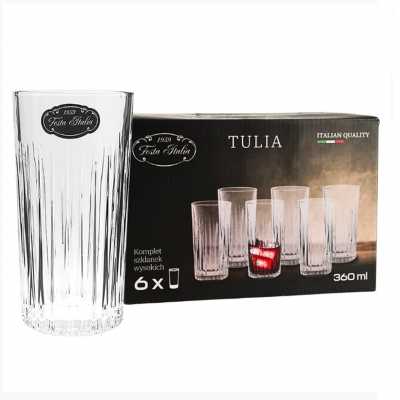 Obrázok pre Poháre sada 6 ks 360 ml TULIA