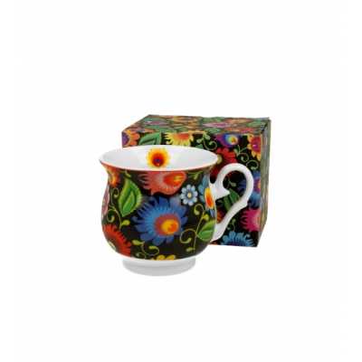 Obrázok pre Hrnček porcelánový 5000ml KVETY ETNO