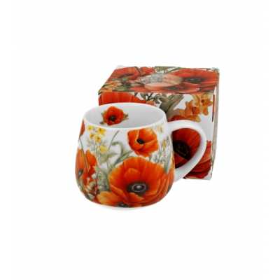 Obrázok pre Hrnček porcelánový 430ml KVETY MAKU