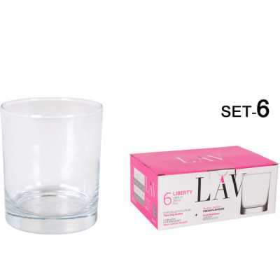 Poháre sada 265 ml 6ks LIBERTY Obrázok pre Poháre sada 265 ml 6ks LIBERTY