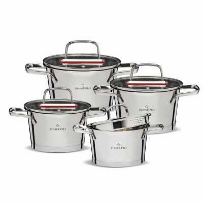 Obrázok pre Sada hrncov nerezových 8 dielov SPEZIALE