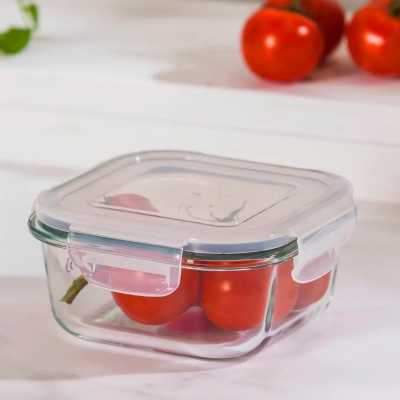 Dóza sklenená 0,45l FRESH Obrázok pre Dóza sklenená 0,45l FRESH