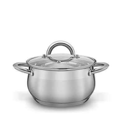 Hrniec nerezový 3,4l s pokrievkou Obrázok pre Hrniec nerezový 3,4l s pokrievkou