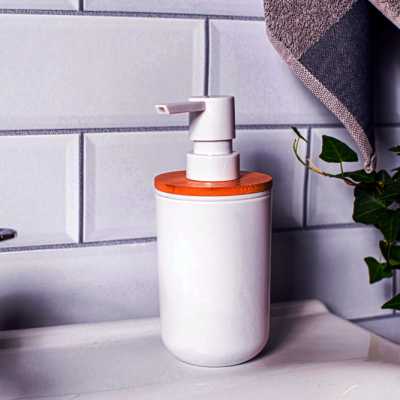 Obrázok pre Dávkovač mydla 250 ml plast-bambus