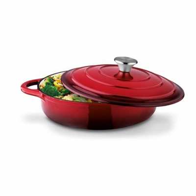 Obrázok pre Červený pekáč Konighoffer 28 x 7 cm - s pokrievkou