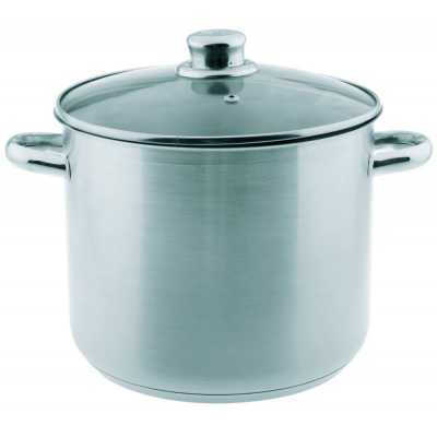 Nerezový hrniec s objemom 29 litrov a pokrievkou Obrázok pre Nerezový hrniec s objemom 29 litrov a pokrievkou