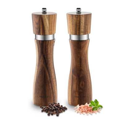 Obrázok pre Sada mlynčekov na soľ a korenie z akáciového dreva Aragon