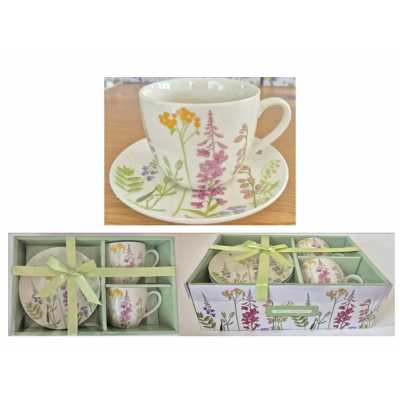 Obrázok pre Darčeková sada 2 šálok s podšálkami – 260 ml LUKA