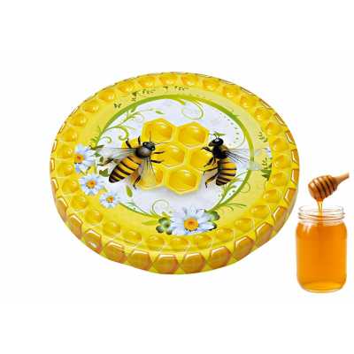 Viečko zaváracie twist off HONEY 10ks Obrázok pre Viečko zaváracie twist off HONEY 10ks