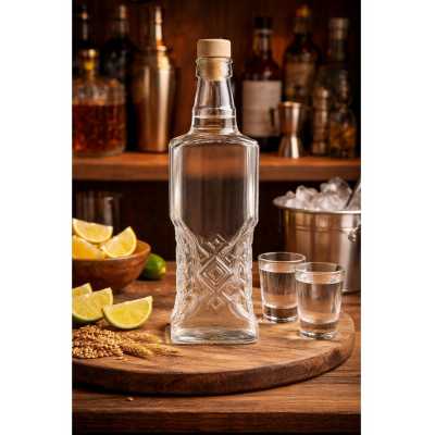 Obrázok pre Sklenená fľaša Ukrainka 500 ml