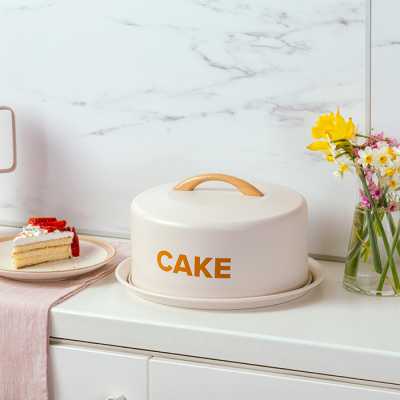 Okrúhla kovová dóza na tortu 24CM Obrázok pre Okrúhla kovová dóza na tortu 24CM