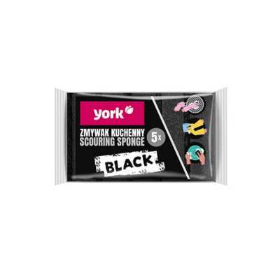 Kuchynská hubka Maxi Black 5 ks Obrázok pre Kuchynská hubka Maxi Black 5 ks