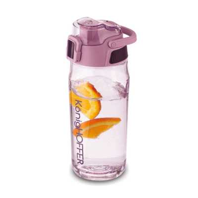 Fľaša na nápoje TRITAN 550ML Fialová Obrázok pre Fľaša na nápoje TRITAN 550ML Fialová