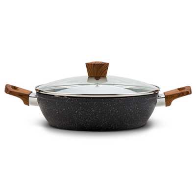 Obrázok pre Hrniec 28cm s kamenným povrchom a pokrievkou 6,6L NATURE
