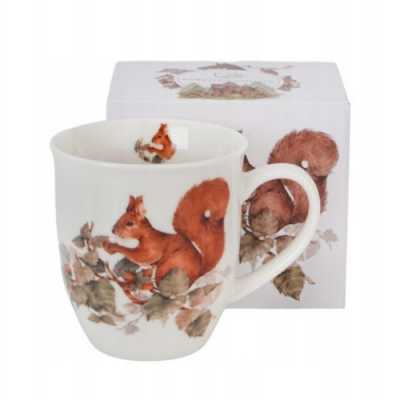 Obrázok pre Porcelánový hrnček Svet zvierat - Veverica 400 ml