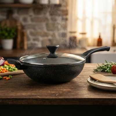 Obrázok pre Panvica Wok Konig HOFFER Kenji 30cm