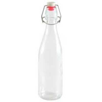 sklenená fľaša 