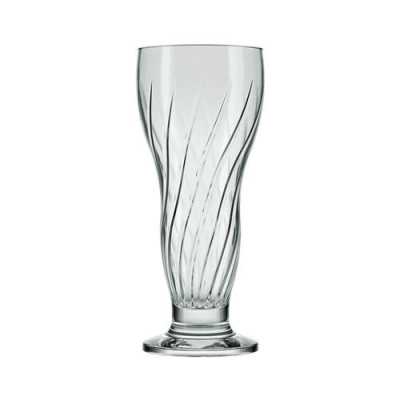 sklenený pohár z hrubého skla