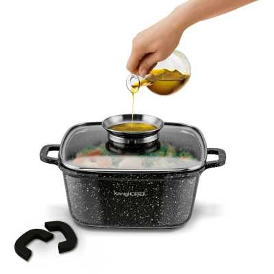 Keramický hrniec 3 l KINGSTONE Obrázok pre Keramický hrniec 3 l KINGSTONE