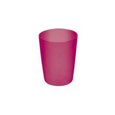Obrázok pre Pohár plastový 250 ml ružový LEANDRO