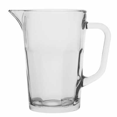Skleněný džbán na vodu / sklenený džbán