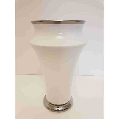 Obrázok pre Váza keramická biela