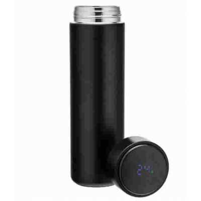 Obrázok pre Termohrnček/termoska čierna s displeyom 420ml