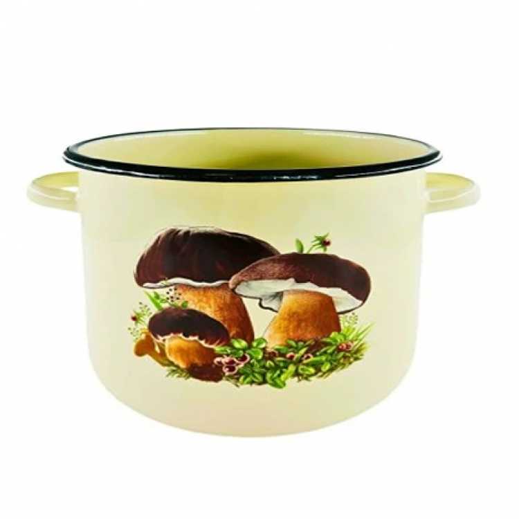 Obrázok pre Smaltovaný hrniec hríby 2,0 l
