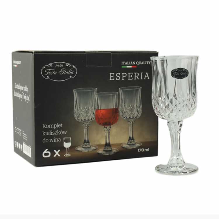 Obrázok pre Pohár na víno sada ESPERIA  178ml