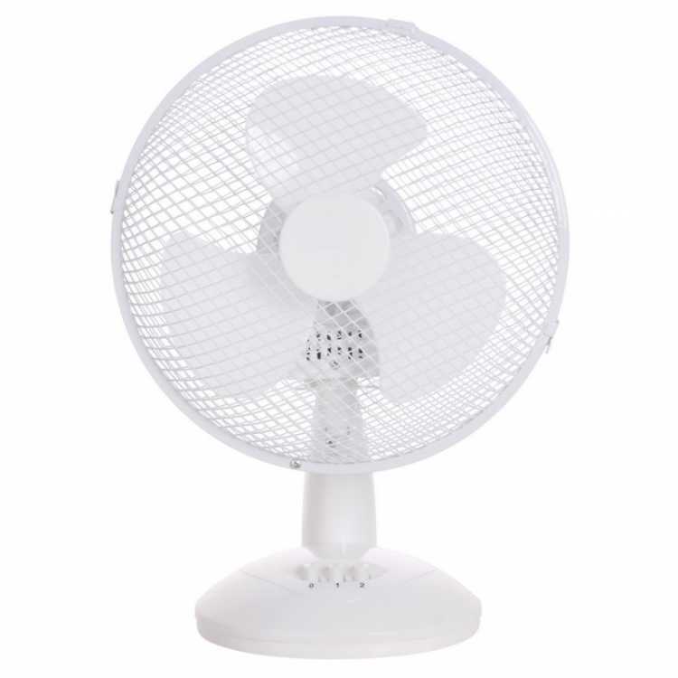 Obrázok pre Stolový ventilátor 40cm Biely