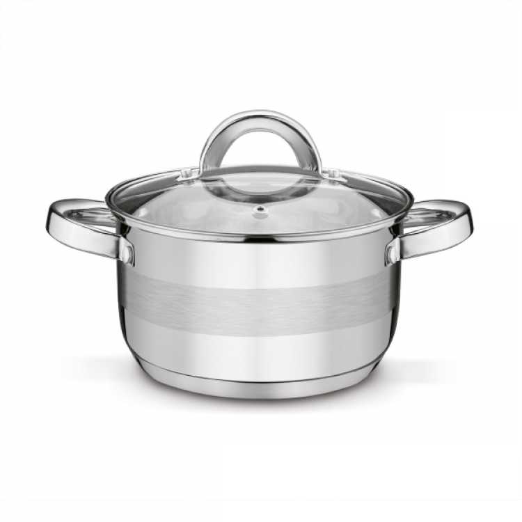 Obrázok pre Hrniec nerez Roger 1,5l  16 cm s pokrievkou