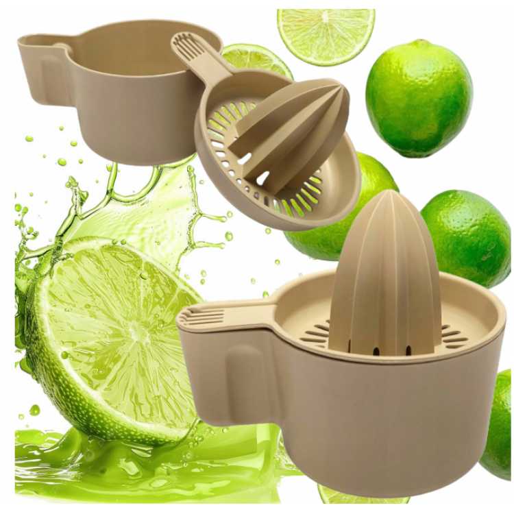 Obrázok pre Odšťavovač na citrusy plastový 500ml béžový