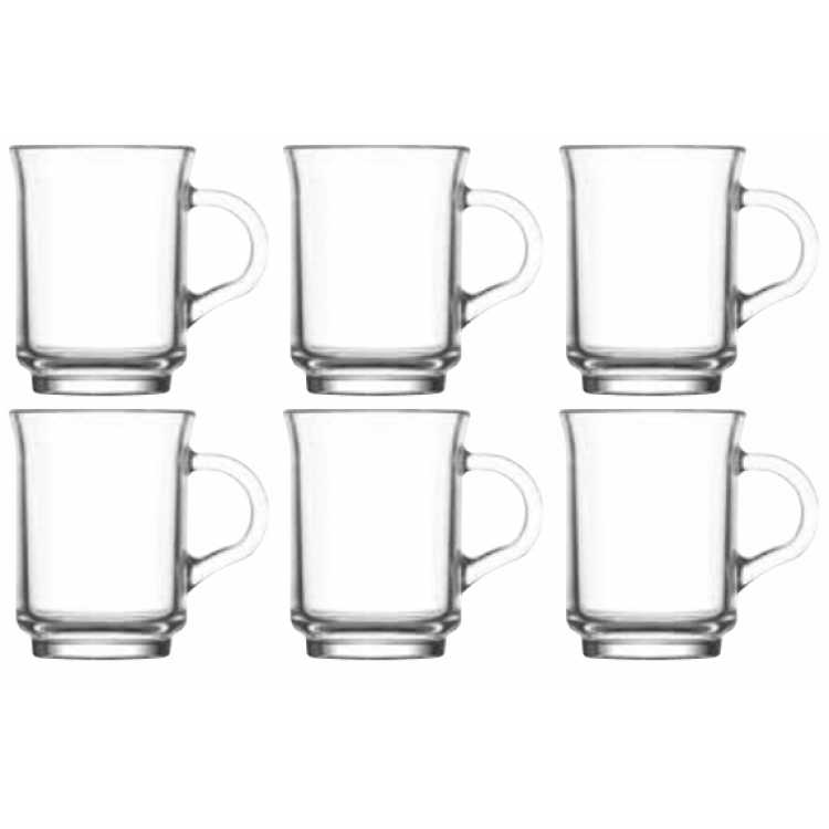 Obrázok pre Poháre sada 250 ml 6ks