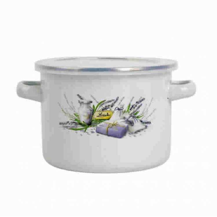 Obrázok pre Hrniec smaltovaný Levanduľa 1,3L