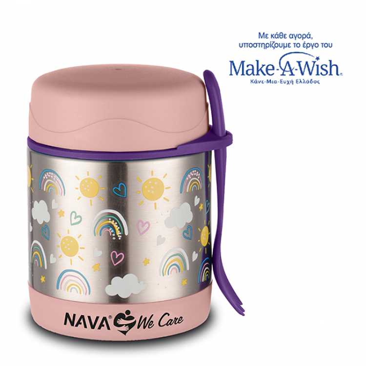 Obrázok pre NAVA WE CARE nádoba na jedlo 350 ml ružová