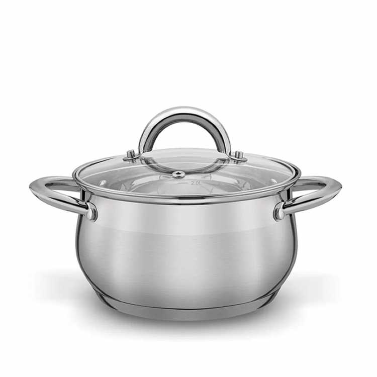 Obrázok pre Hrniec nerezový  4,7l s pokrievkou