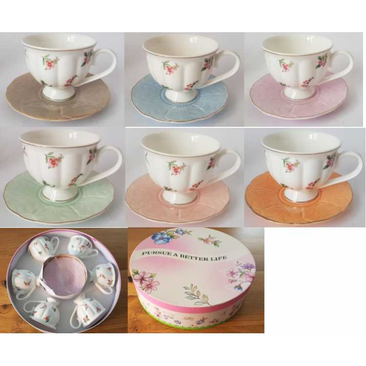 Obrázok pre Kávová súprava 6+6 ks