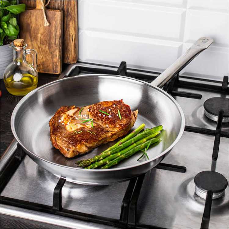 Obrázok pre Profi panvica nerezová 32cm Gastro