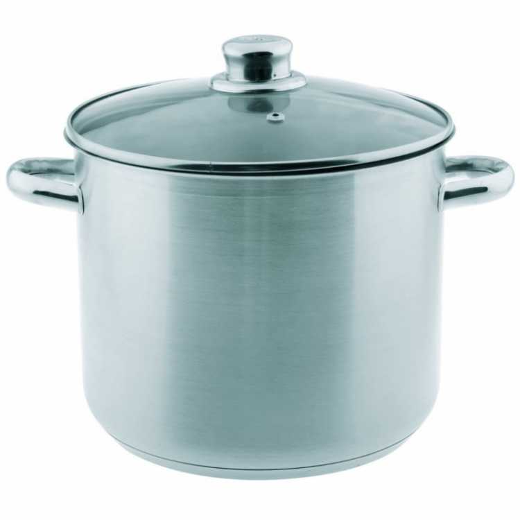 Obrázok pre Nerezový hrniec s objemom 29 litrov a pokrievkou