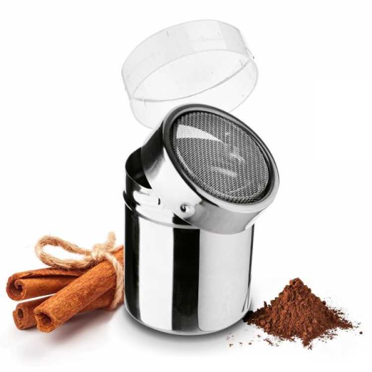 Obrázok pre Nádoba na posypávanie z nerezu so sitkom 300ml