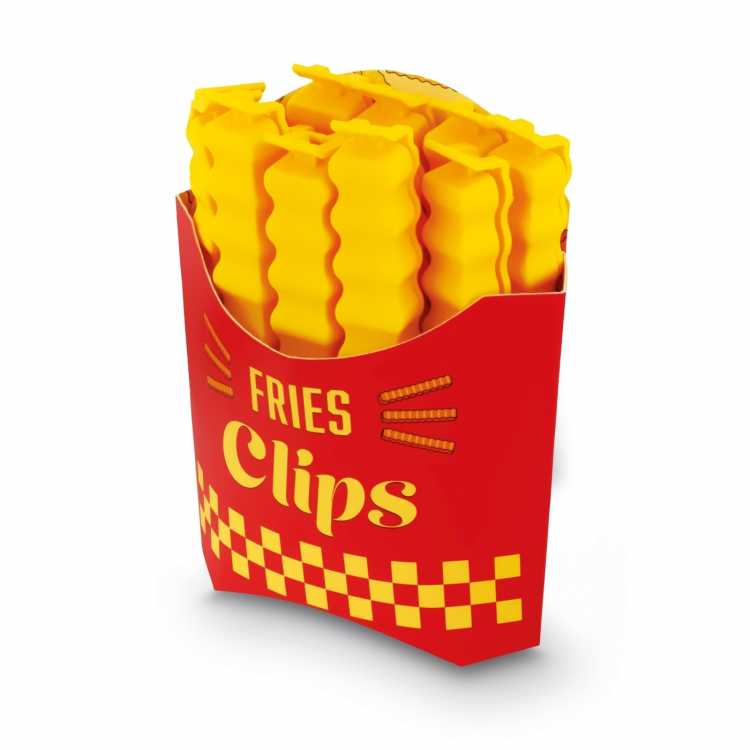 Obrázok pre Klip na sáčky French Fries 12 ks – s magnetickým obalom