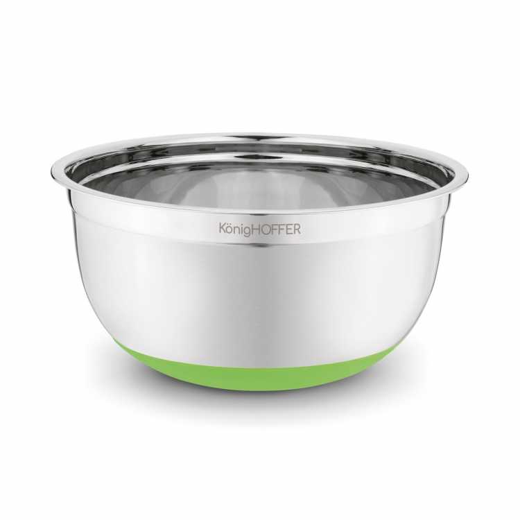 Obrázok pre Nerezová misa s protišmykovým silikónovým dnom 28 cm