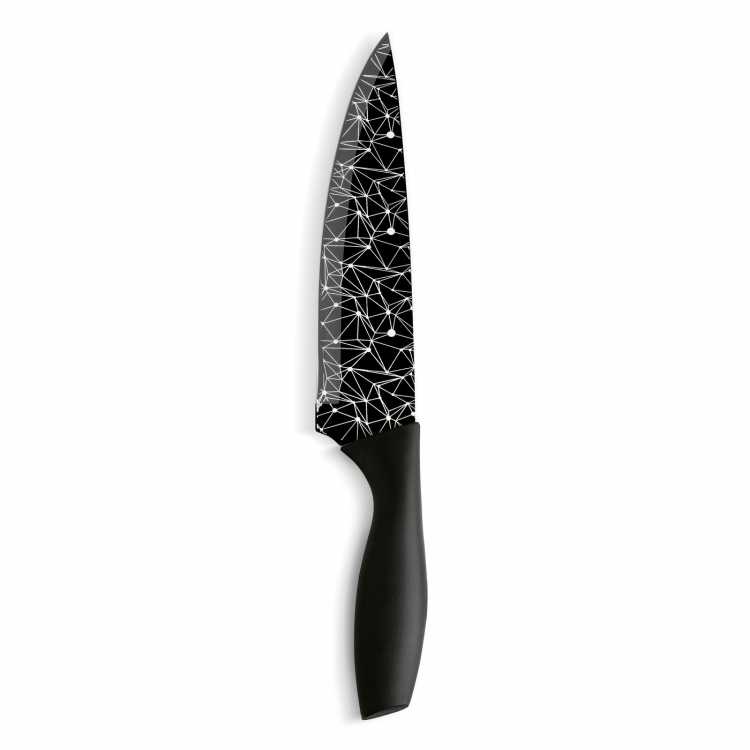 Obrázok pre Kuchársky nôž s non-stick čepeľou a soft touch rukoväťou 20,5 cm