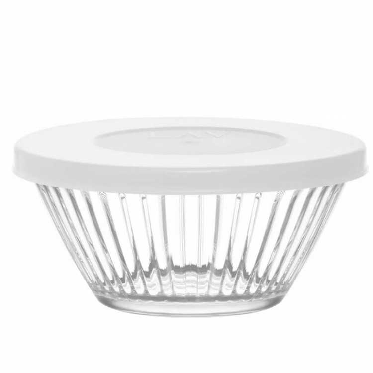 Obrázok pre Sada 6 sklenených misiek s vekom 215 ml LAV