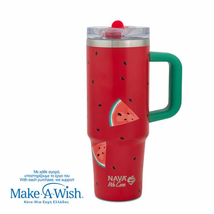 Obrázok pre Termohrnček MELON 900ml so slamkou